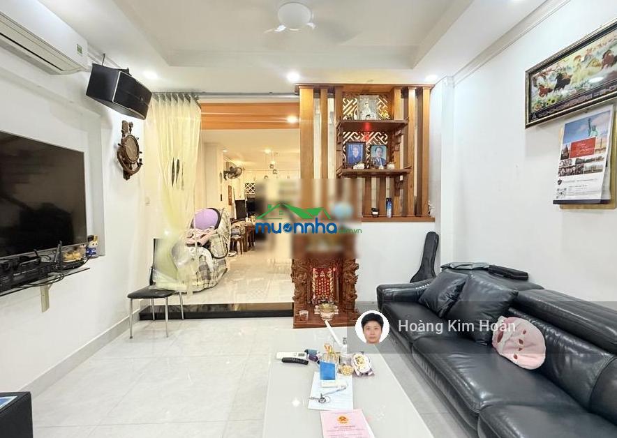 10m ra hẻm xe tải thông, 4.6x13m, 4 tầng đúc, nhà mới đẹp lung linh có thể thiết kế lên tới 7 phòng - 4