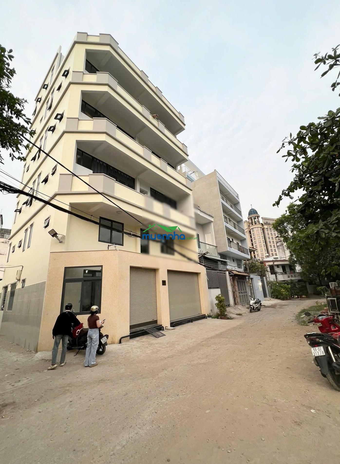 Khan hiếm tòa nhà 50 căn hộ dịch vụ 55 tỷ cho thuê 350tr/tháng hầm 7 tầng ung văn khiêm bình thạnh