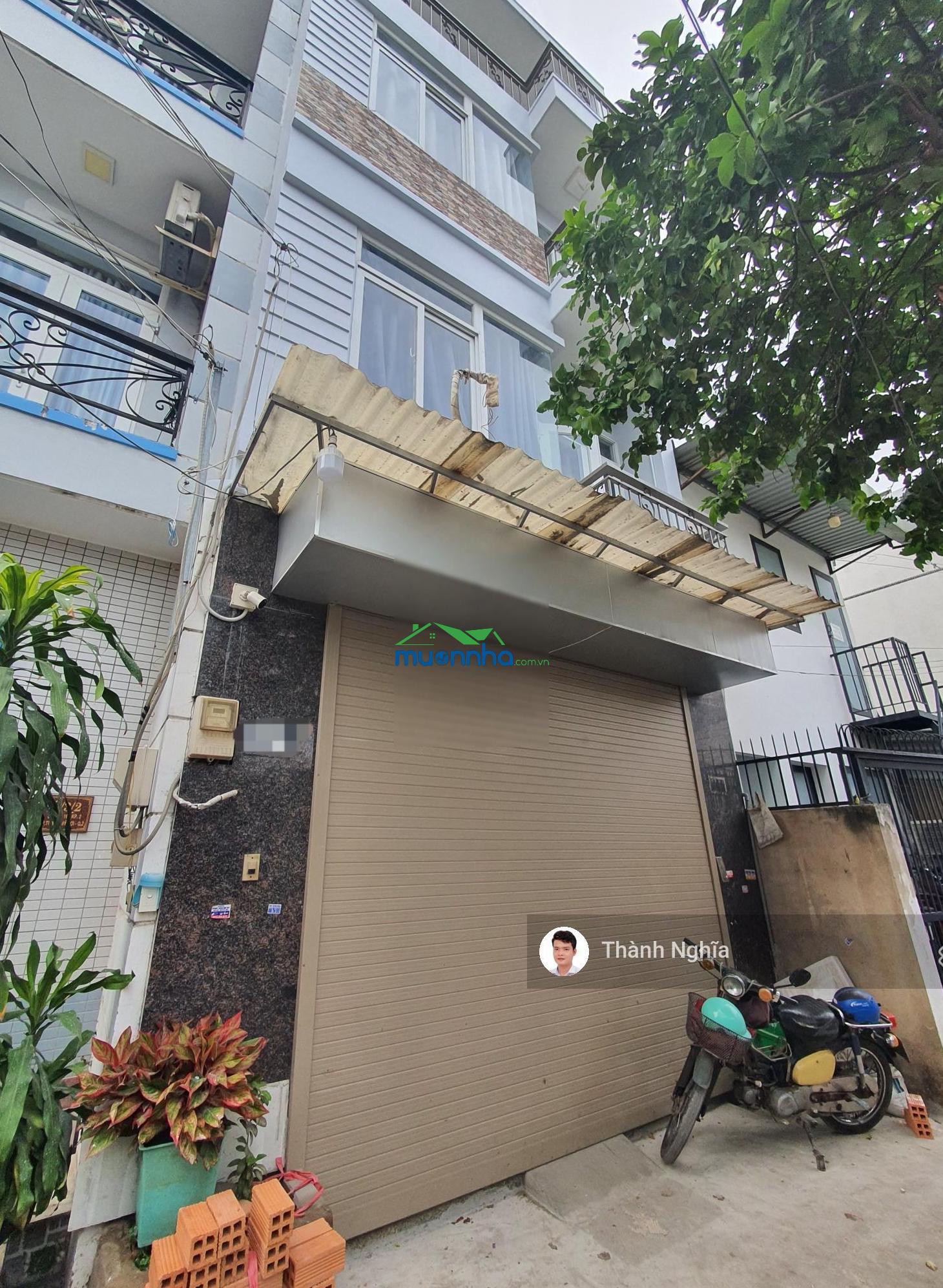 Nhà đẹp 4 tầng 52m2 - 5pn cho thuê 20tr/tháng, hẻm ô tô, cách nguyễn thị định 90m, chỉ 8.5 tỷ - 2