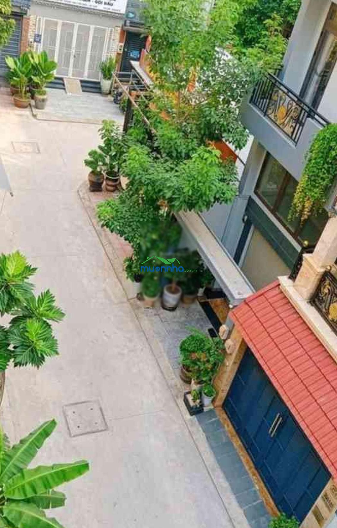 Nhà 4 tầng, hẻm xe hơi tránh nguyễn thái sơn, 5.7x10, kế bên đh văn lang - 4