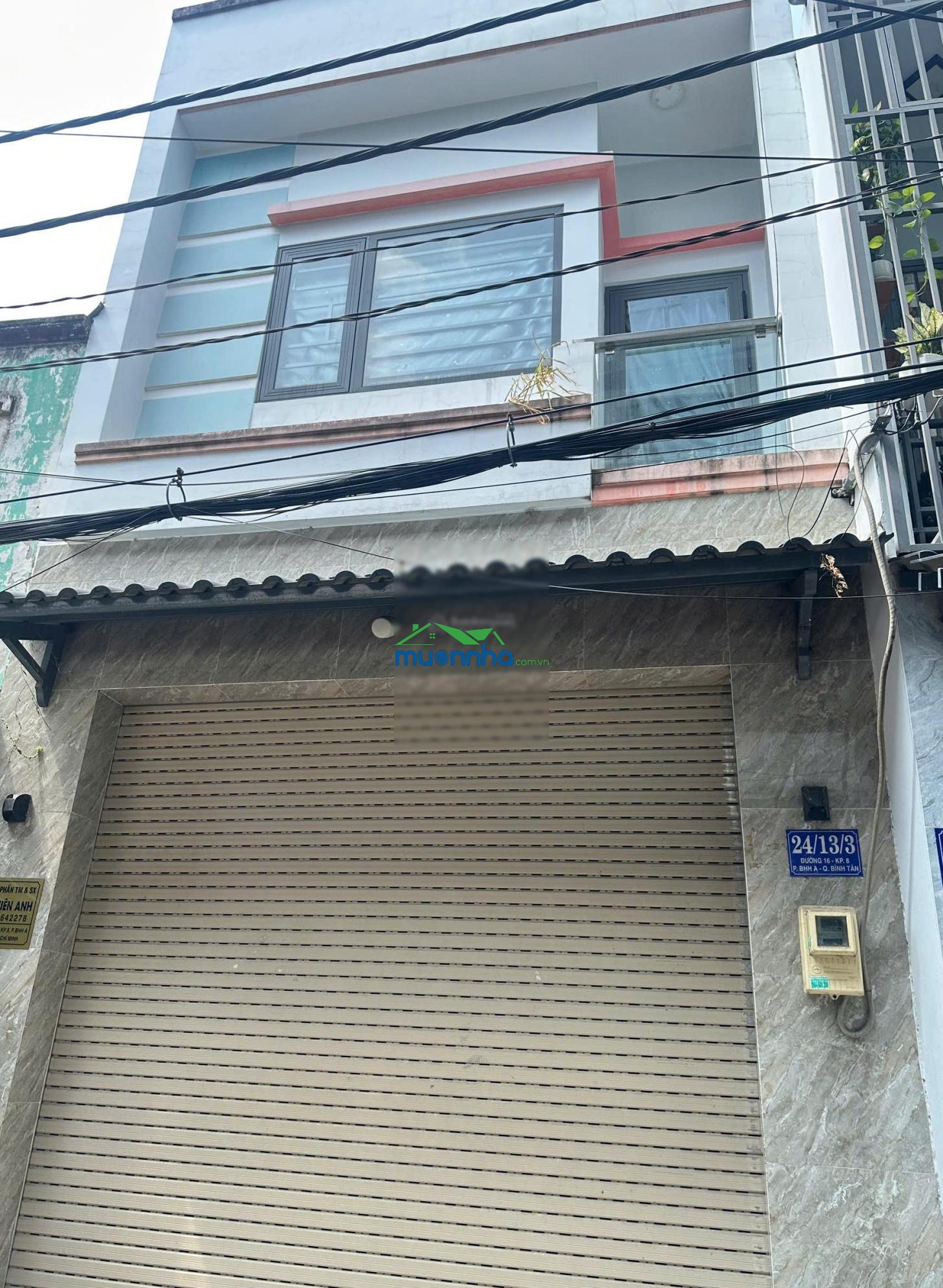 Nhà 2 tầng có sân thượng hẻm 5m thông bình tân, 3.85 tỷ - 2