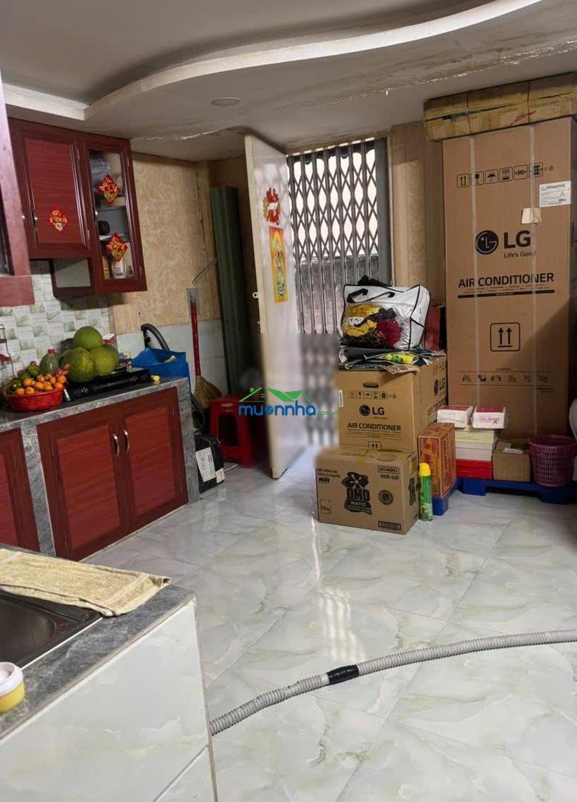 Nhà 2 mặt tiền hẻm trước sau đối diện công viên hoàng tử - chợ lớn