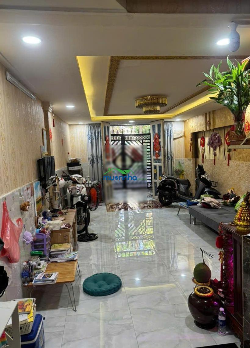 Nhà 2 mặt tiền hẻm trước sau đối diện công viên hoàng tử - chợ lớn - 2