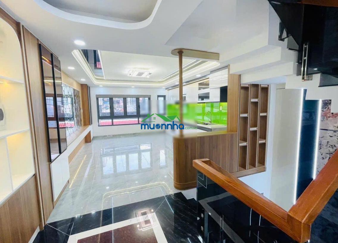 Nhà phố ngang 4,5m rộng rãi thoải mái xây mới hoàn toàn có thang máy 450hg - 2