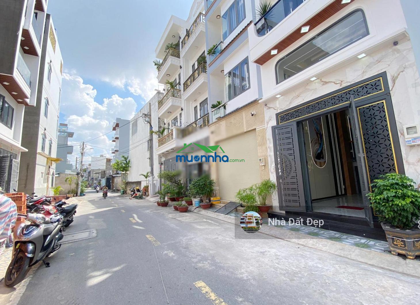 Nhà mới có thang máy khu đồng bộ 5 tấm đường nhựa đẹp 8m, full nội thất 4x15m đường hương lộ 2 - 2