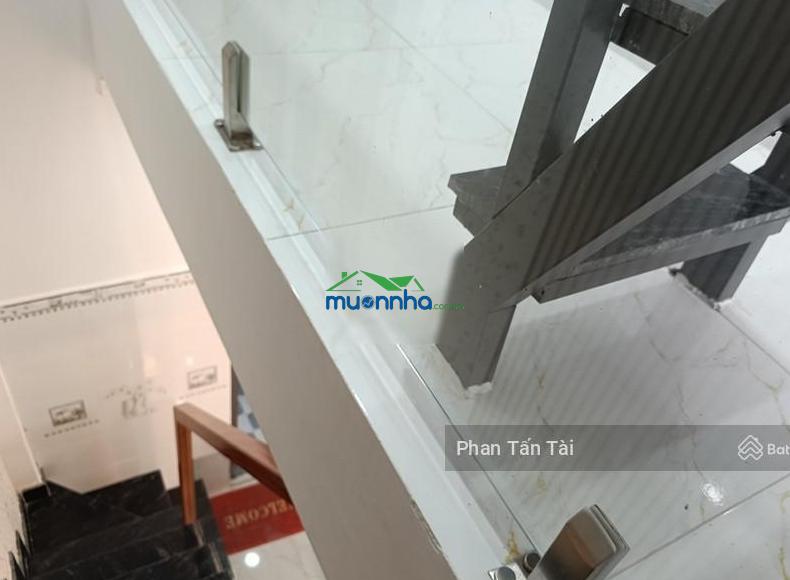 Bán 2,1 tỷ nhà hẻm thông tân hòa đông & chiến lược 2 tầng 1 gác 3pn gần chợ phú lâm nh cho vay 1 tỷ
