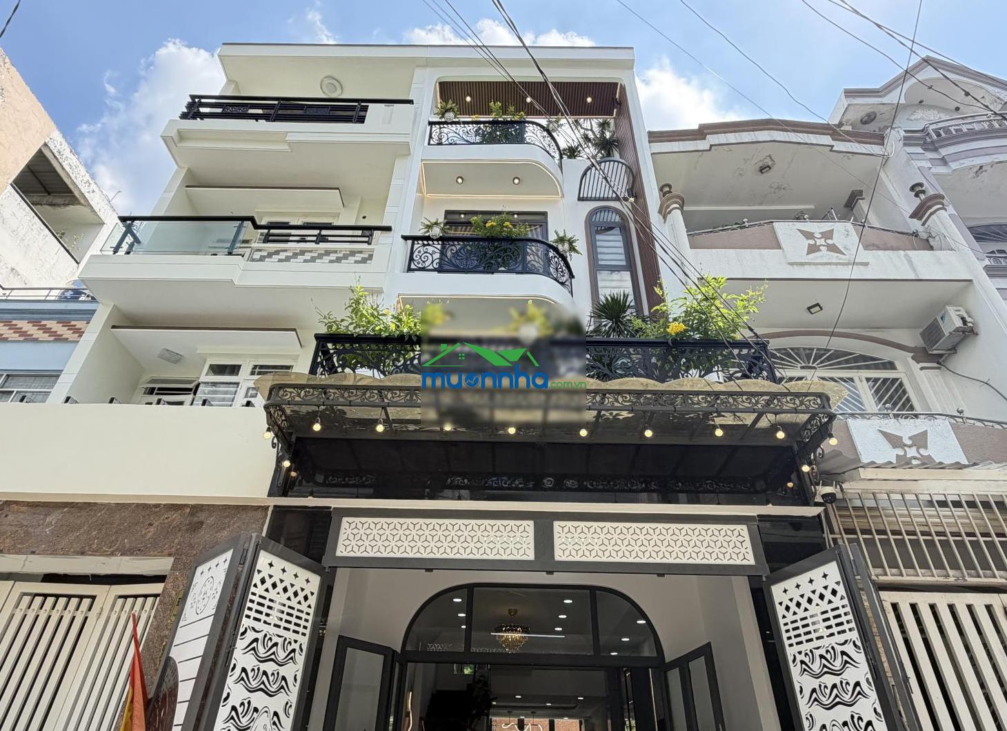 Bán nhà đẹp diện tích to 4,5x17m đường 10m thông, trục phan huy ích gò vấp