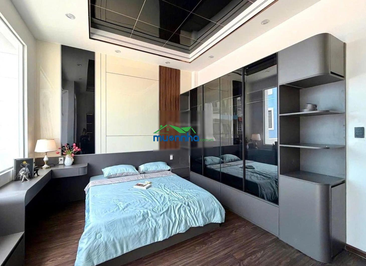 Nhà 3 tầng mới hoàn thiện 4pn - full nội thất -ngang 4.8m - cách huỳnh tấn phát 130m - dt 51m2