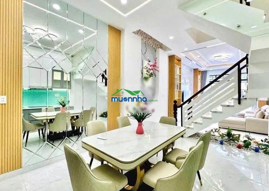 Dòng tiền thuê 14tr/tháng, nhà đoàn như hài p12 quận 4, rao bán giá 3 tỷ 790, hxh, dt lớn, lh ngay - 4