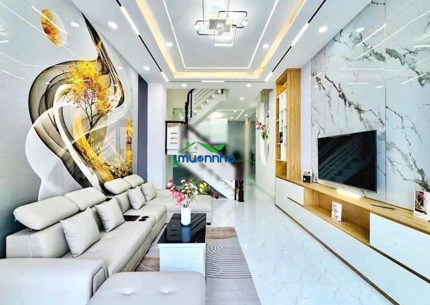 Dòng tiền thuê 14tr/tháng, nhà đoàn như hài p12 quận 4, rao bán giá 3 tỷ 790, hxh, dt lớn, lh ngay - 2
