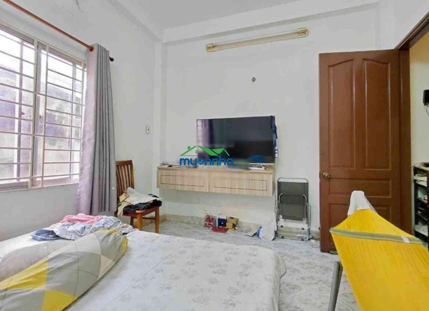 Nhà 4 tầng 54,1m2 nở hậu - 5pn 4wc - sổ vuông - dọn vào ở ngay - hẻm thông, xe hơi tới nhà - 2