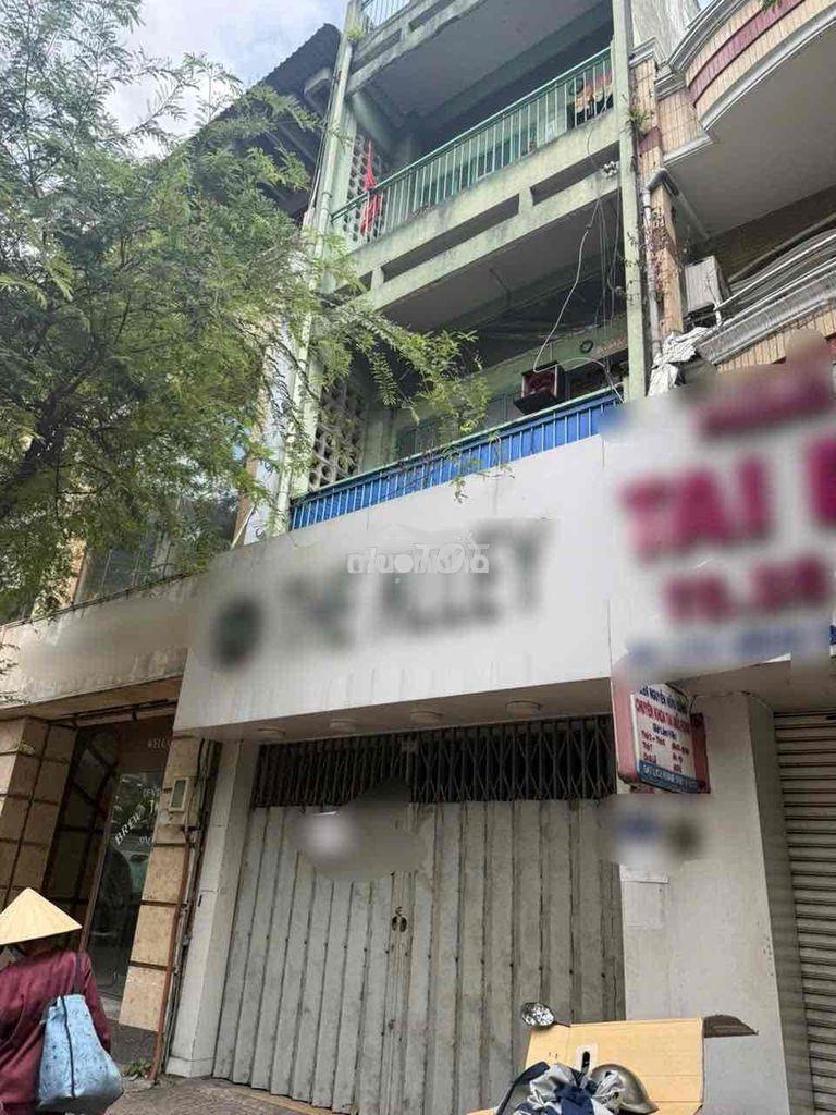 Nhà mt đường hồng  bàng 235m2 1 gác 3 lầu 1  sân