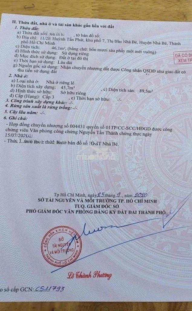 ✅ Bán nhà sổ riêng hỗ trợ vay ,thương lượng là chốt , giáp phú mỹ hưng