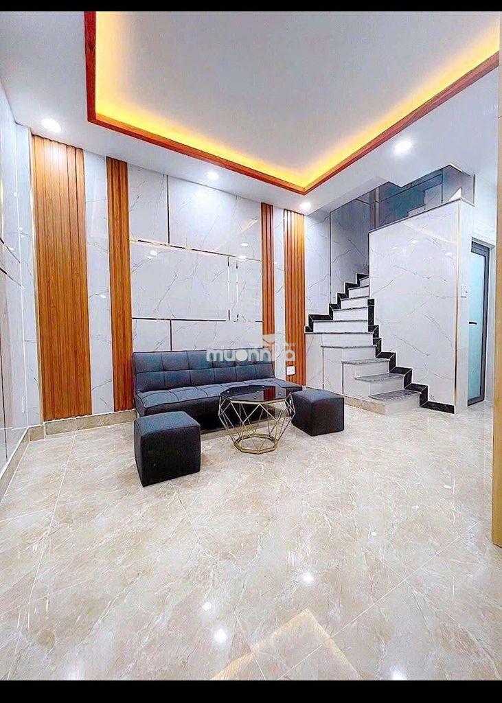 Nhà đẹp 3 tầng hẻm lớn sát mặt tiền không quy hoạch q4 - 4