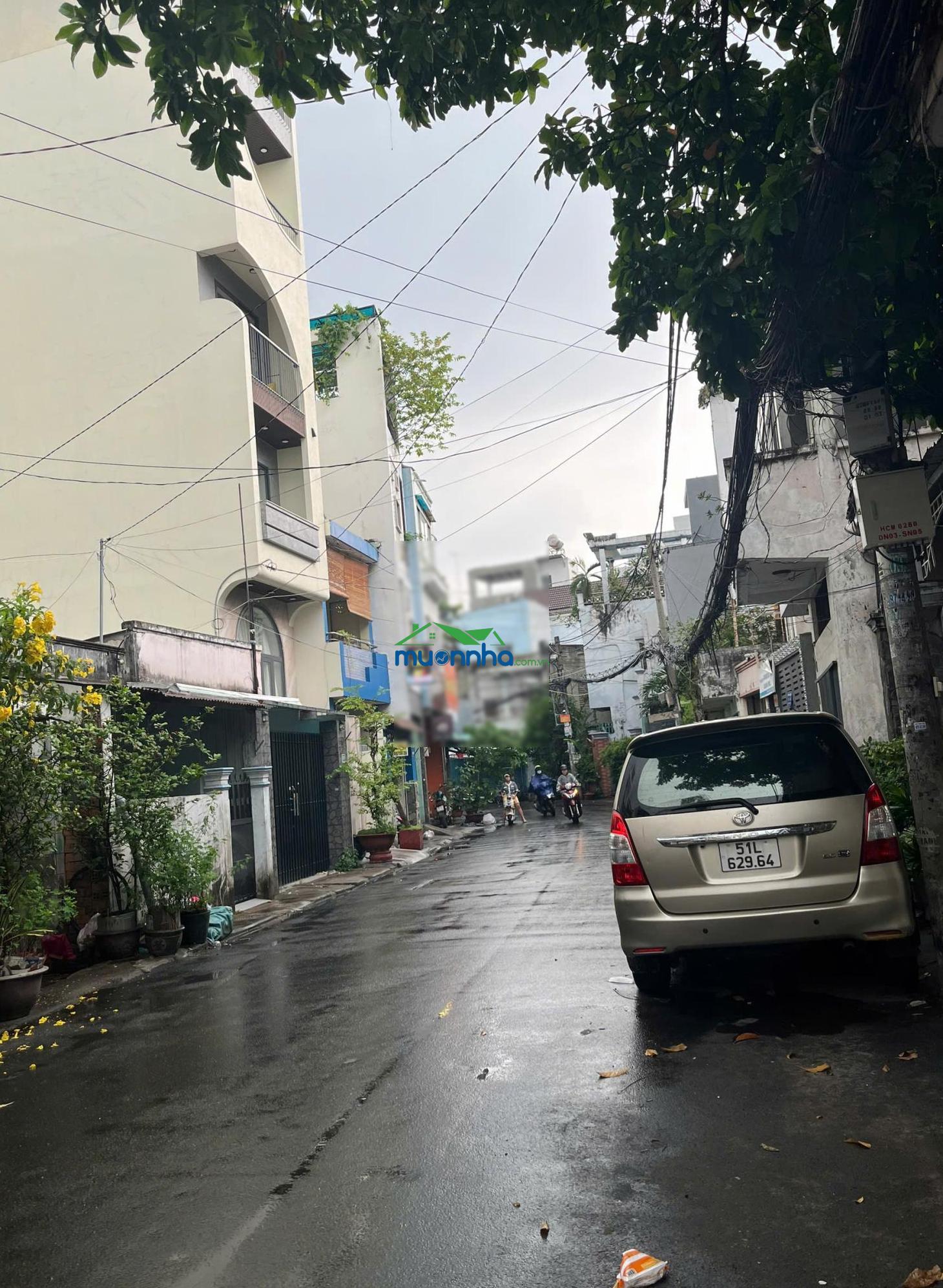 (Ngay chung cư mỹ phước - giáp quận 1) bán nhà bình thạnh hẻm 8m bùi hữu nghĩa 4x10m 8.3 tỷ - 2