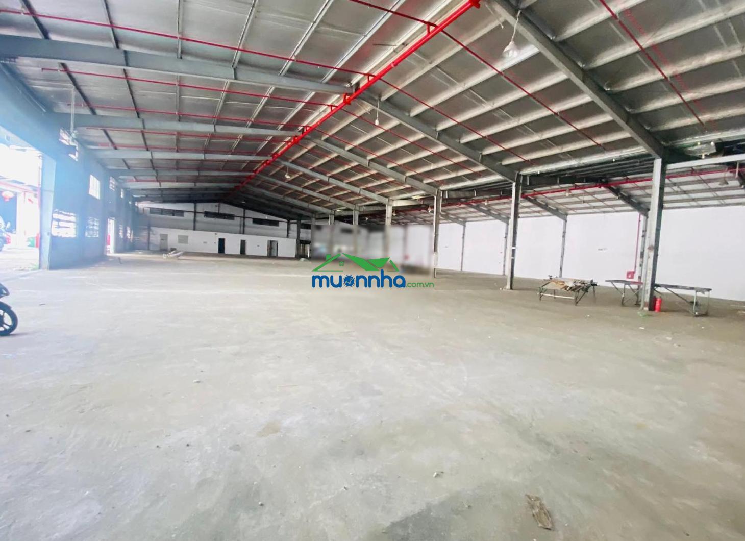 Cho thuê nhà xưởng dĩ an bd. dt: 1900m, pccc tự động
