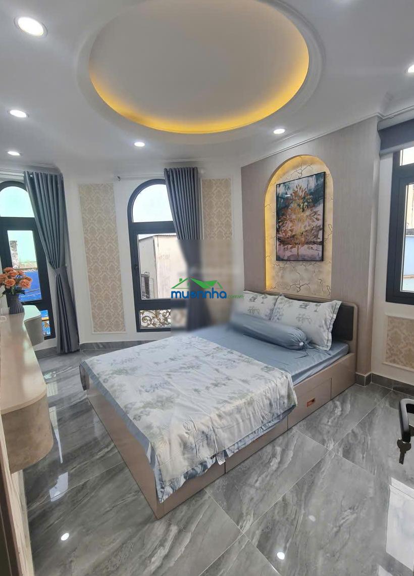 Nhà mới giá mềm hxh 1050 quang trung p8 46.2m² 4t căn góc siêu thoáng có thang máy giá chỉ 7,6tỷ tl - 3