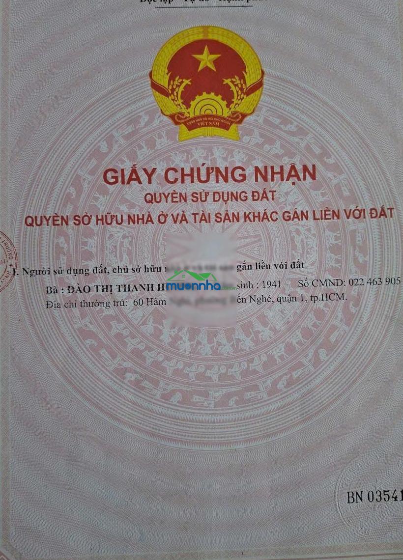 Bán nhà 124/20 xóm chiếu, 54,5m², hẻm xe ba gác, pháp lý đầy đủ, giá 5,5 tỷ - 3