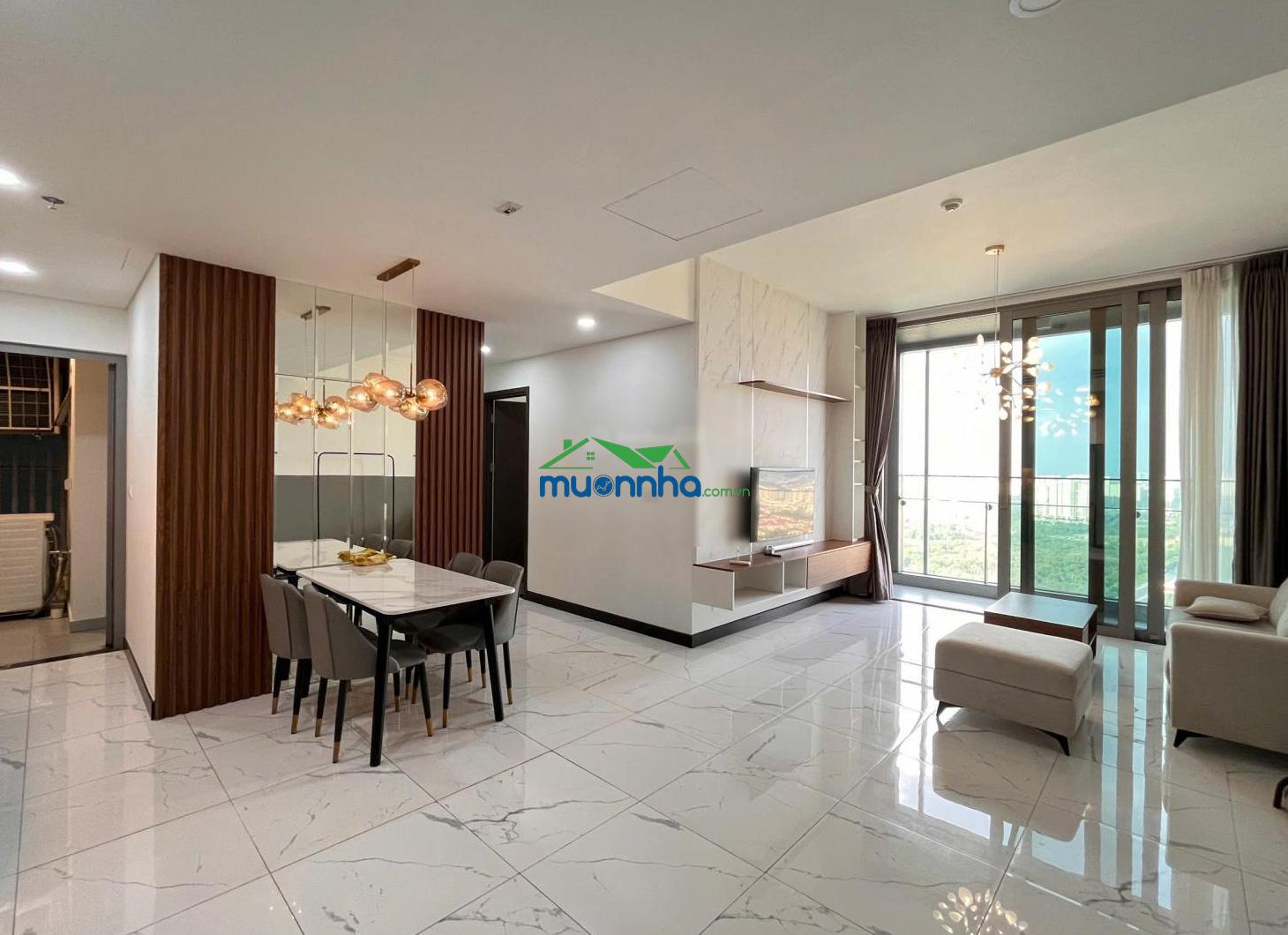 Empire city hiện tại tháng 6 em có 34 căn 2 phòng ngủ