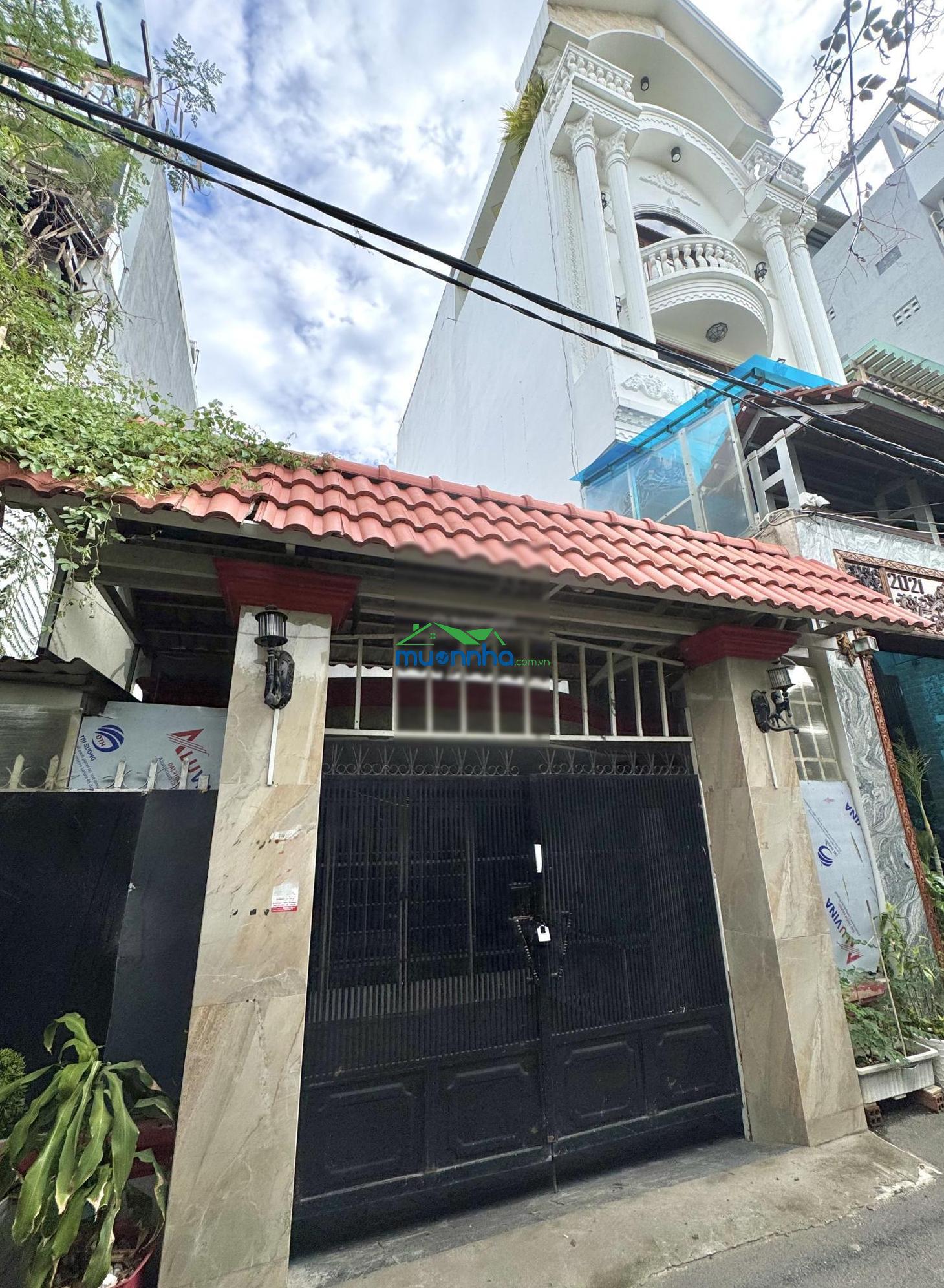 Nhà cấp 4 (5.8 x 17) hẻm oto thông, qh hẻm 10m được xây cao tầng. 50m ra rạch xuyên tâm - 2