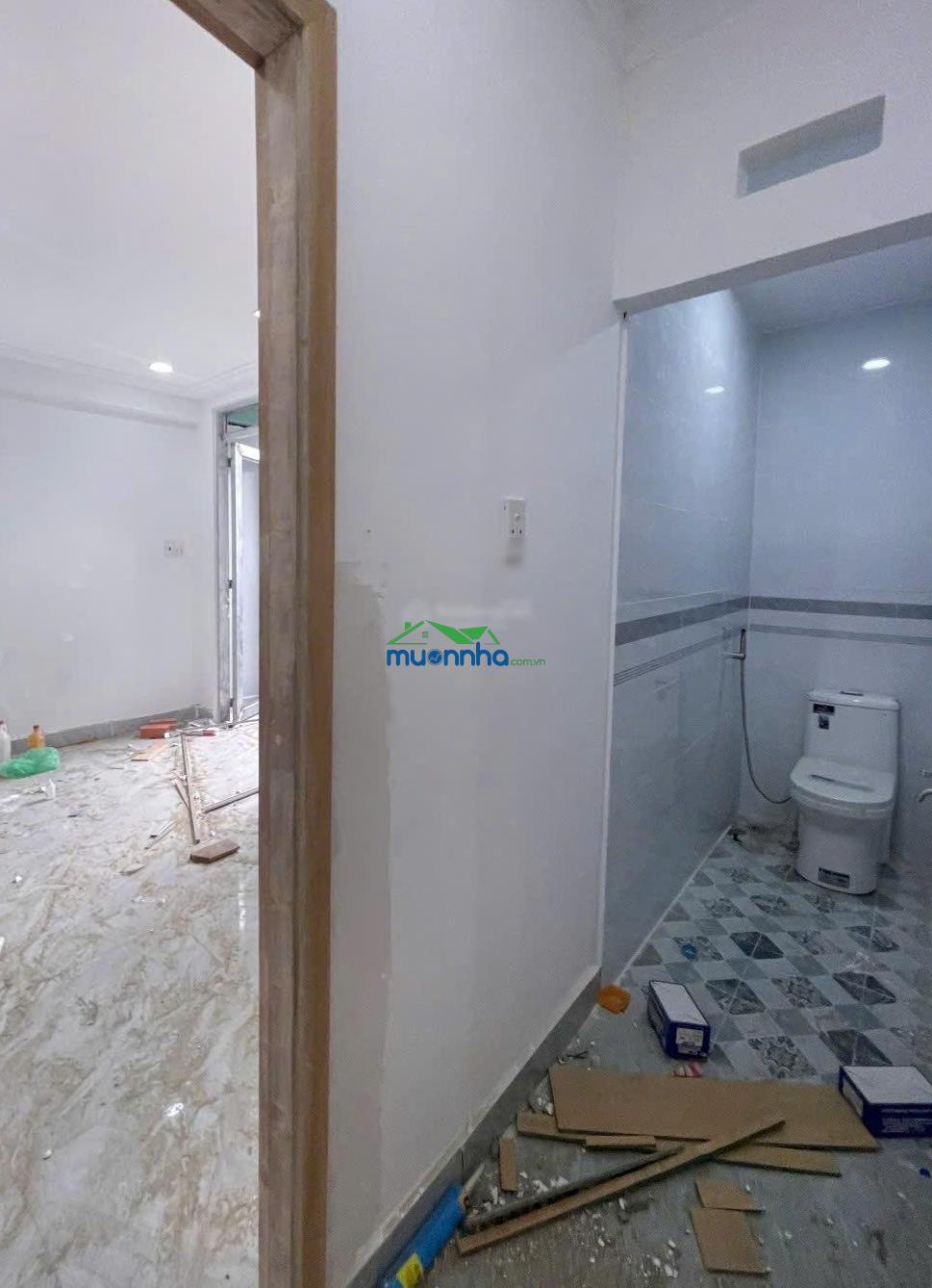 Nhà xây mới ngang 4m dài 8m có 2 phòng ngủ ngay bệnh viện quận 12 giá 868 triệu còn bớt mạnh - 2