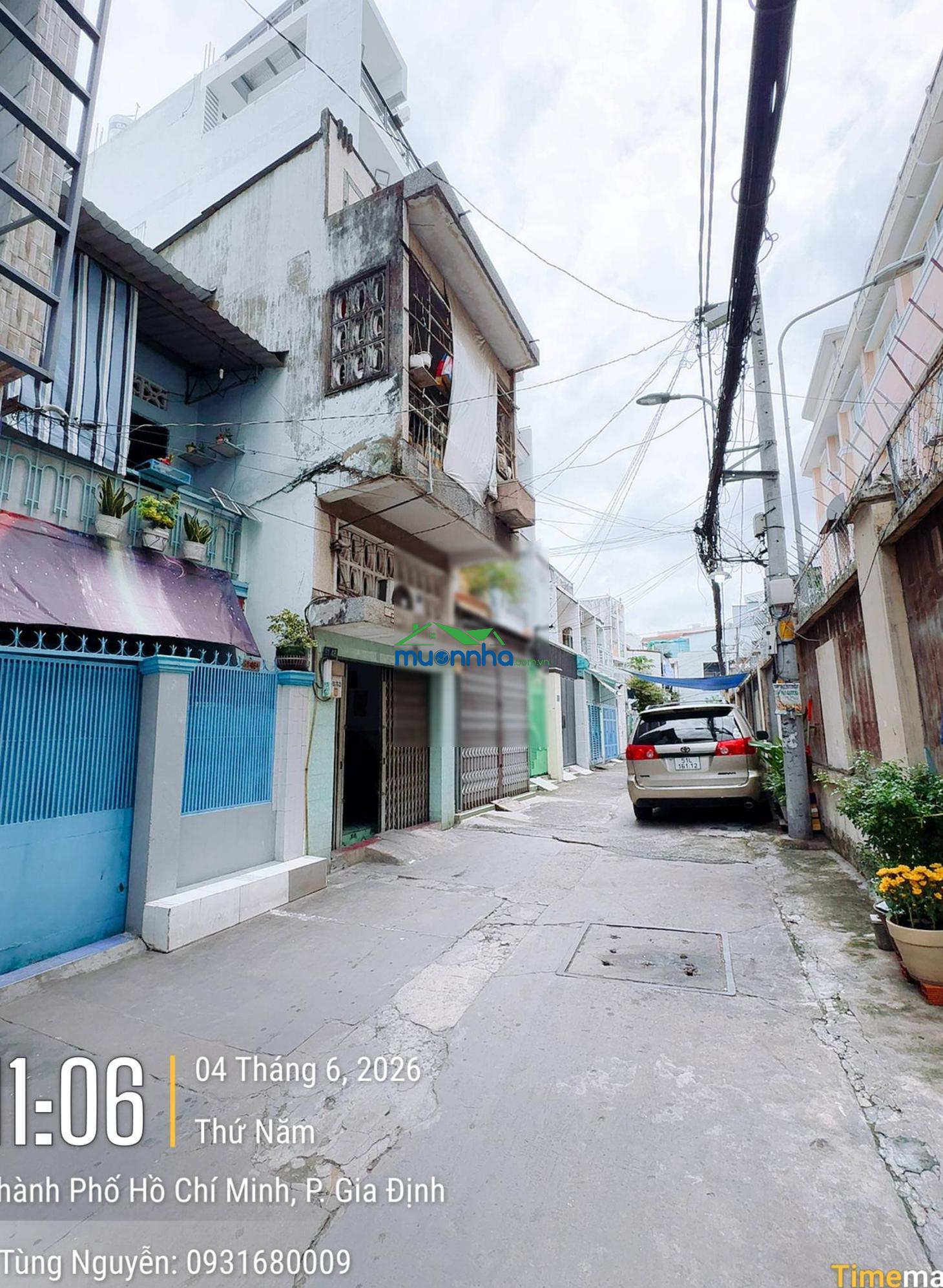 Sát q1 ngay bv bình thạnh - cách trường học 10m - hẻm ô tô tránh - đang cho thuê ~ 60tr/tháng - 2