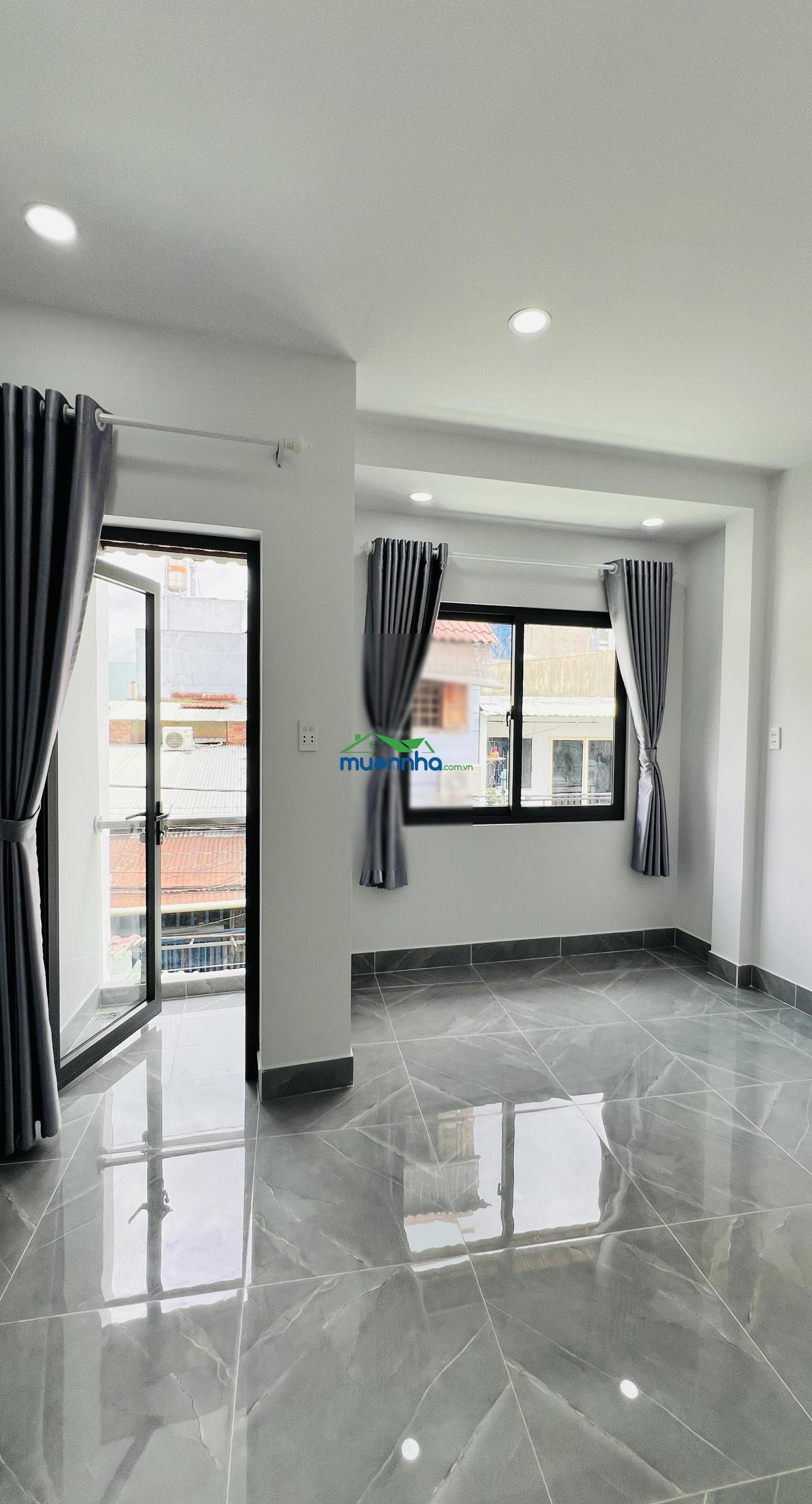 Nhà mới 4 phòng ngủ trung mỹ tây q12 5mx14m sát song hành ql22 hẻm thông 5.5 tỷ - 4