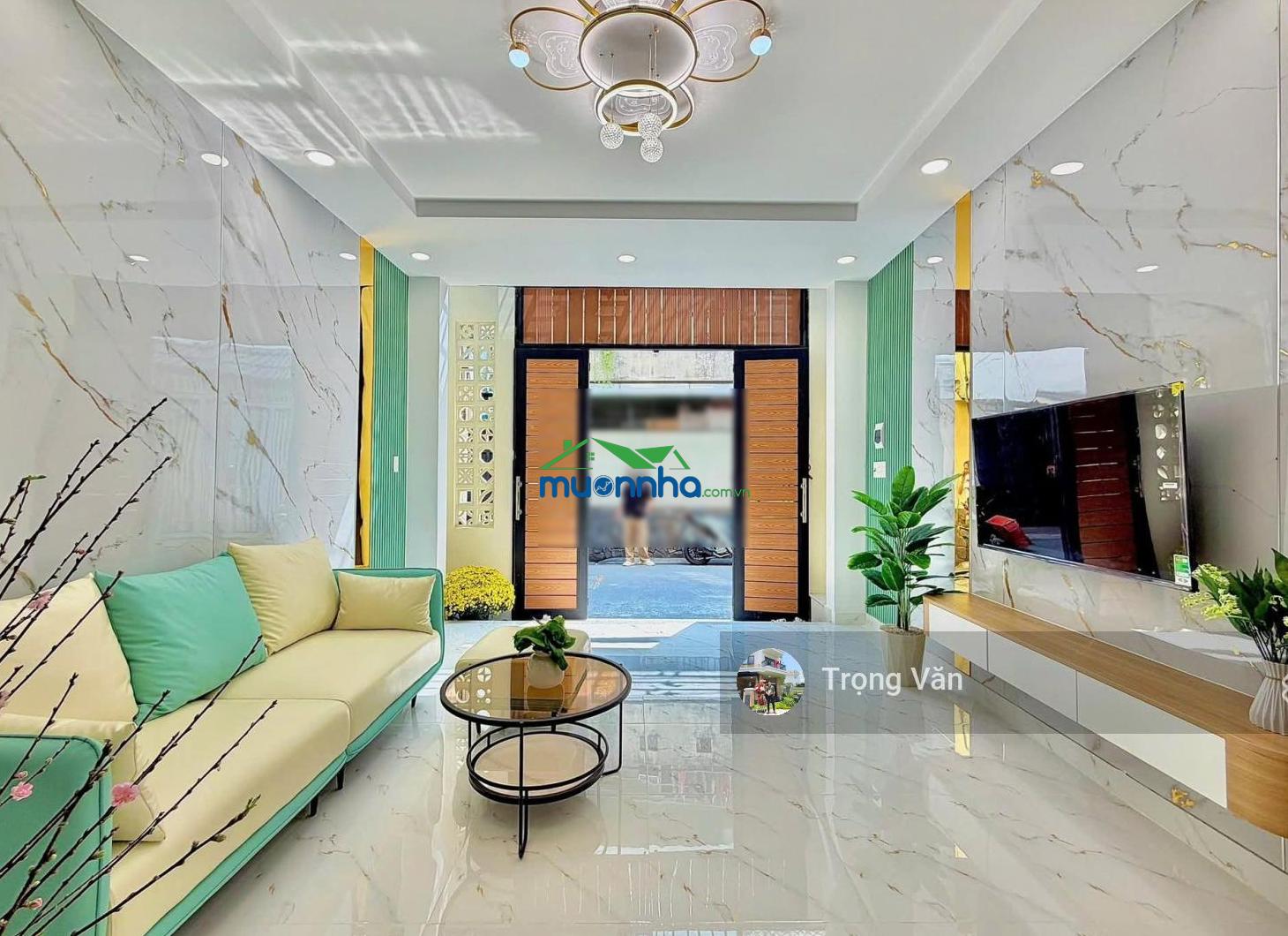 Chỉ 9,2 tỷ - sổ hồng 54,5m² - hẻm xe hơi thông thích quảng đức - nhà 2 mặt hẻm trước sau - 4