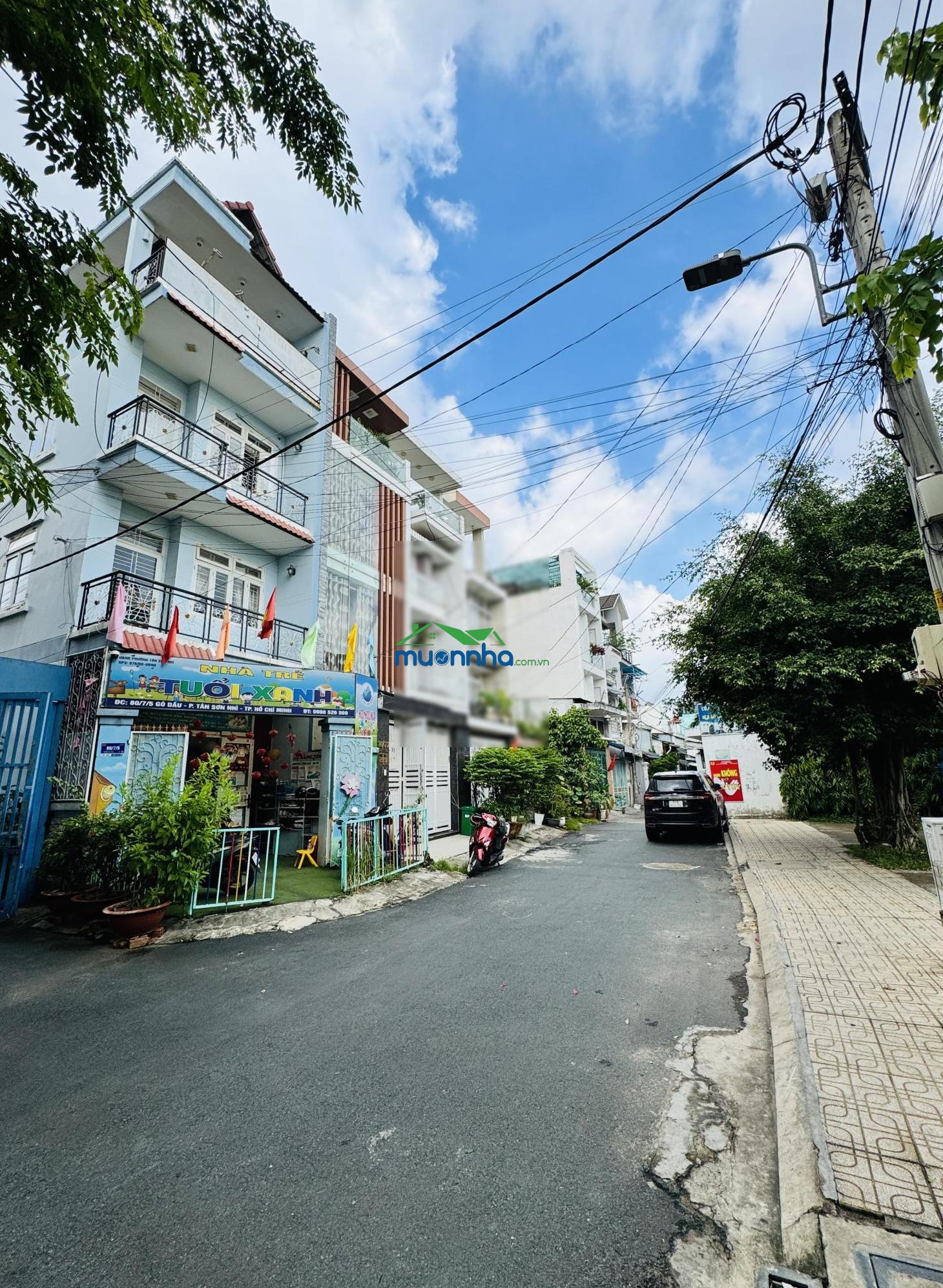 Góc 2 mặt tiền hẻm 8m gò dầu, p. tân sơn nhì. (dt: 4.5x17m 4 tầng). giá: 11.5 tỷ - 2
