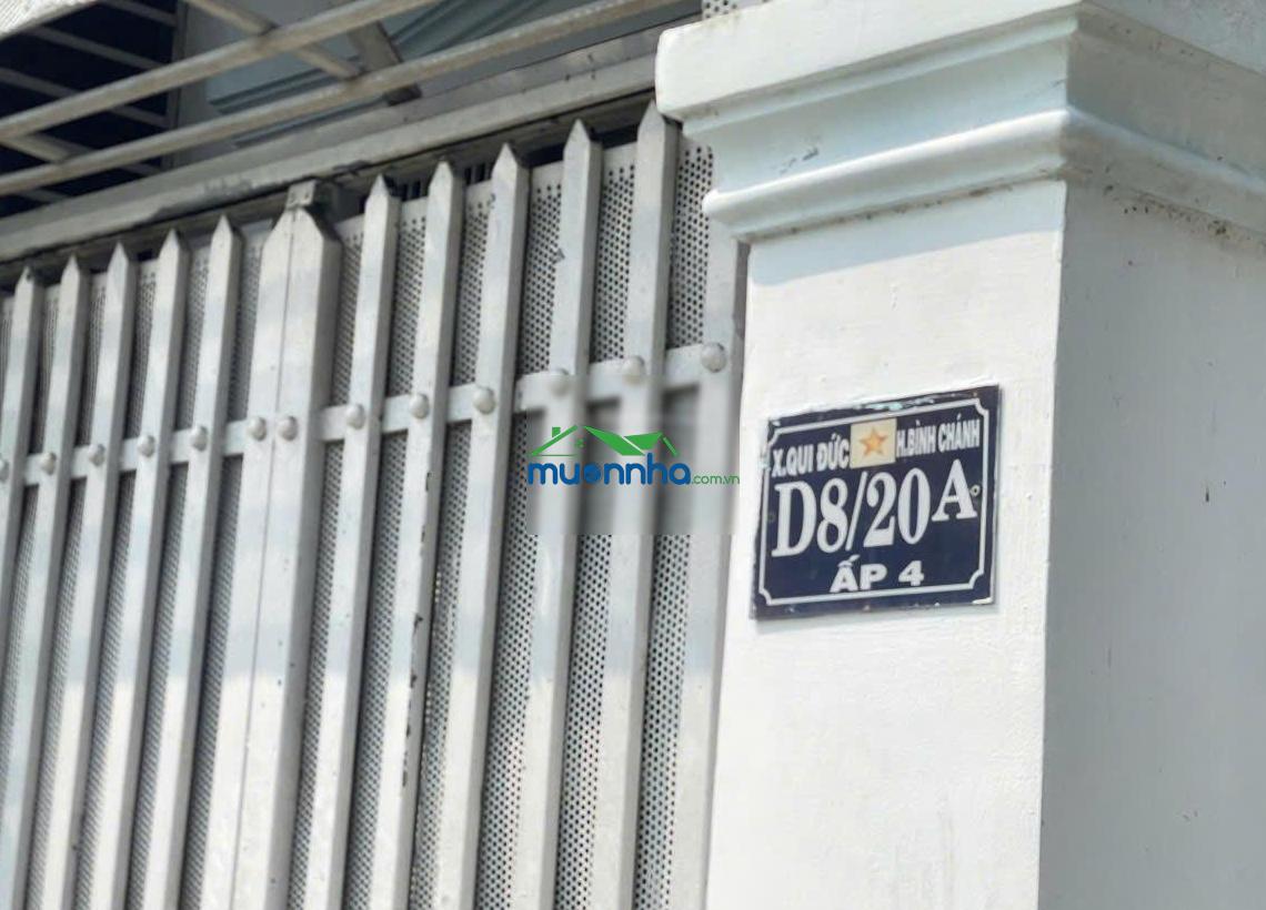Cần tiền bán gấp nhà bình chánh 89,3m². nhà 1 trệt 1 lầu nhận nhà liền - 4