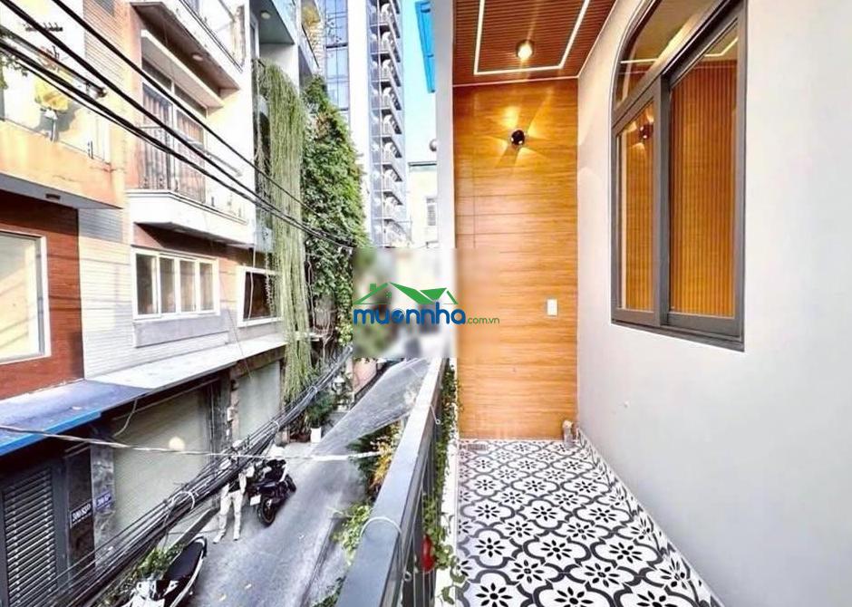 Nhà xịn ngay hàng xanh - bình thạnh 2 mặt tiền 4m - 4