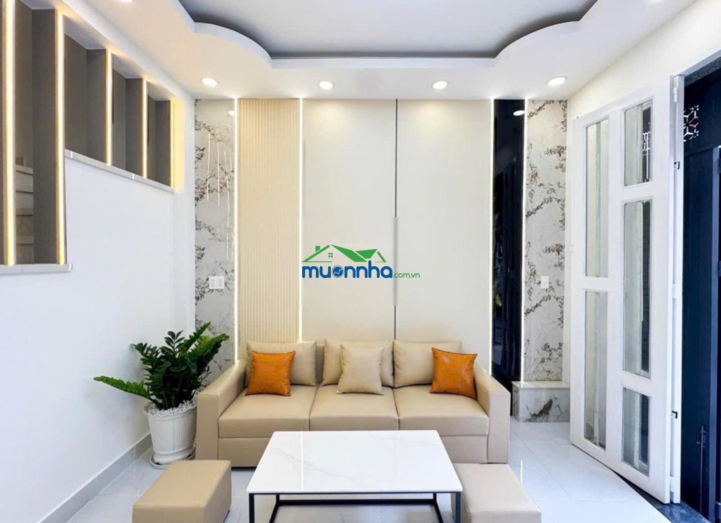 Q7 trần xuân soạn nguyễn thị xiếu - hẻm xe hơi nhà đẹp full nội thất - 2 tầng 2pn 4mx8m - 4