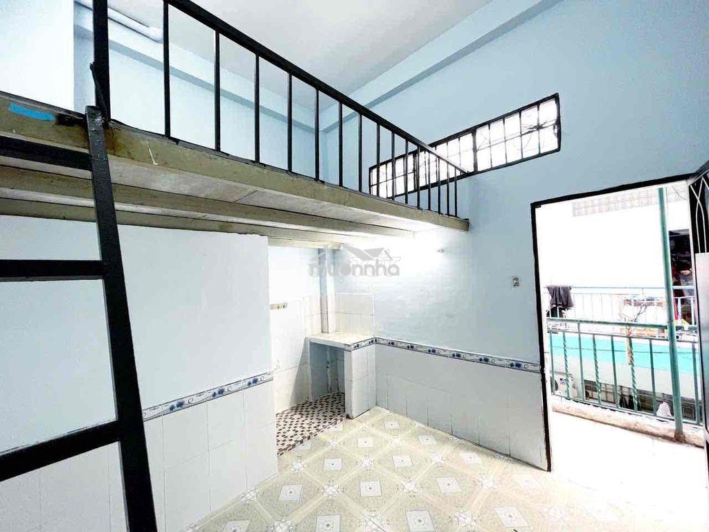 Cho thuê phòng trọ 2.6tr có gác cao, gần chợ an nhơn - 4