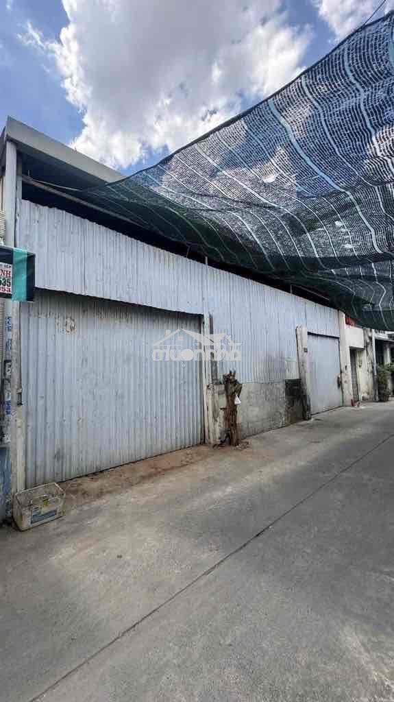 Cho thuê kho hẻm xe tải bà hom 260m - 25tr - 2