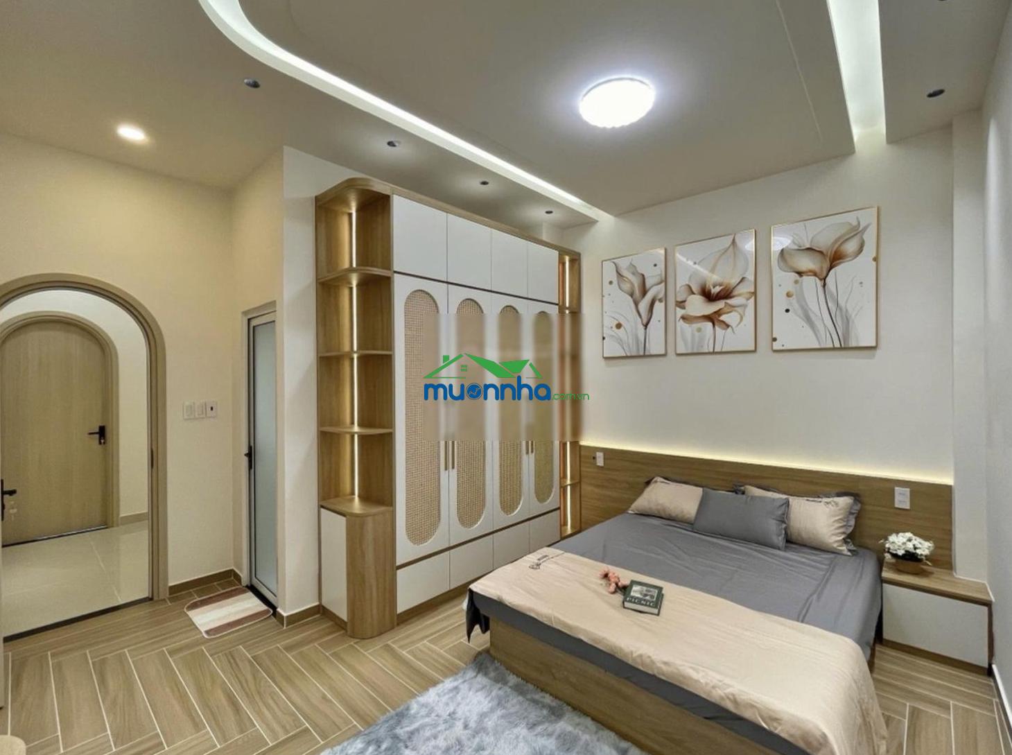 Nhà mới 100% - xe hơi thông - 3 tầng - 4pn - nhỉnh 8 tỷ. - 4