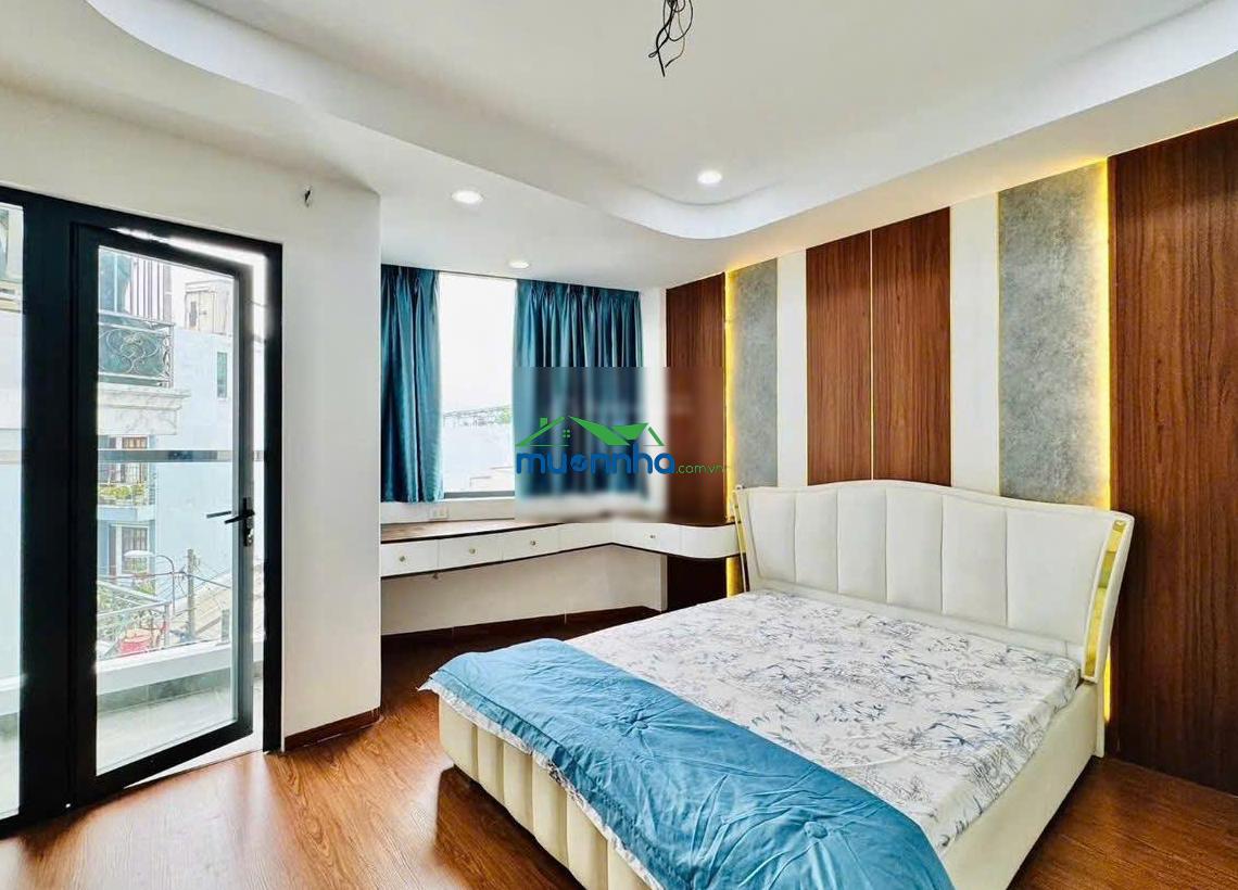 Bán nhà hẻm 6m thông gv sang đặng thùy trâm, trệt 3 lầu st. 4pn, 4wc. - 3