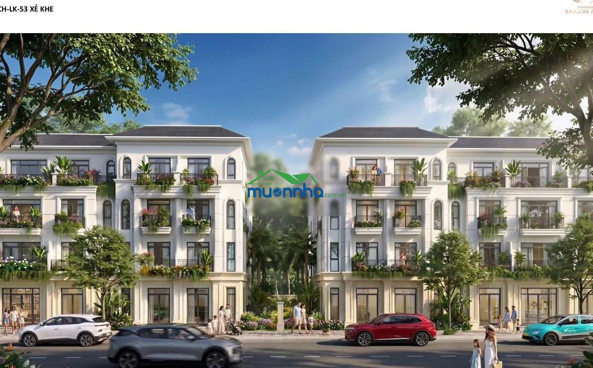 Sở hữu nhà phố vinhomes saigon park hóc môn-vốn tự có 1,325tỷ, chiết khấu đến 23,5%, lh 0912 282 *** - 3