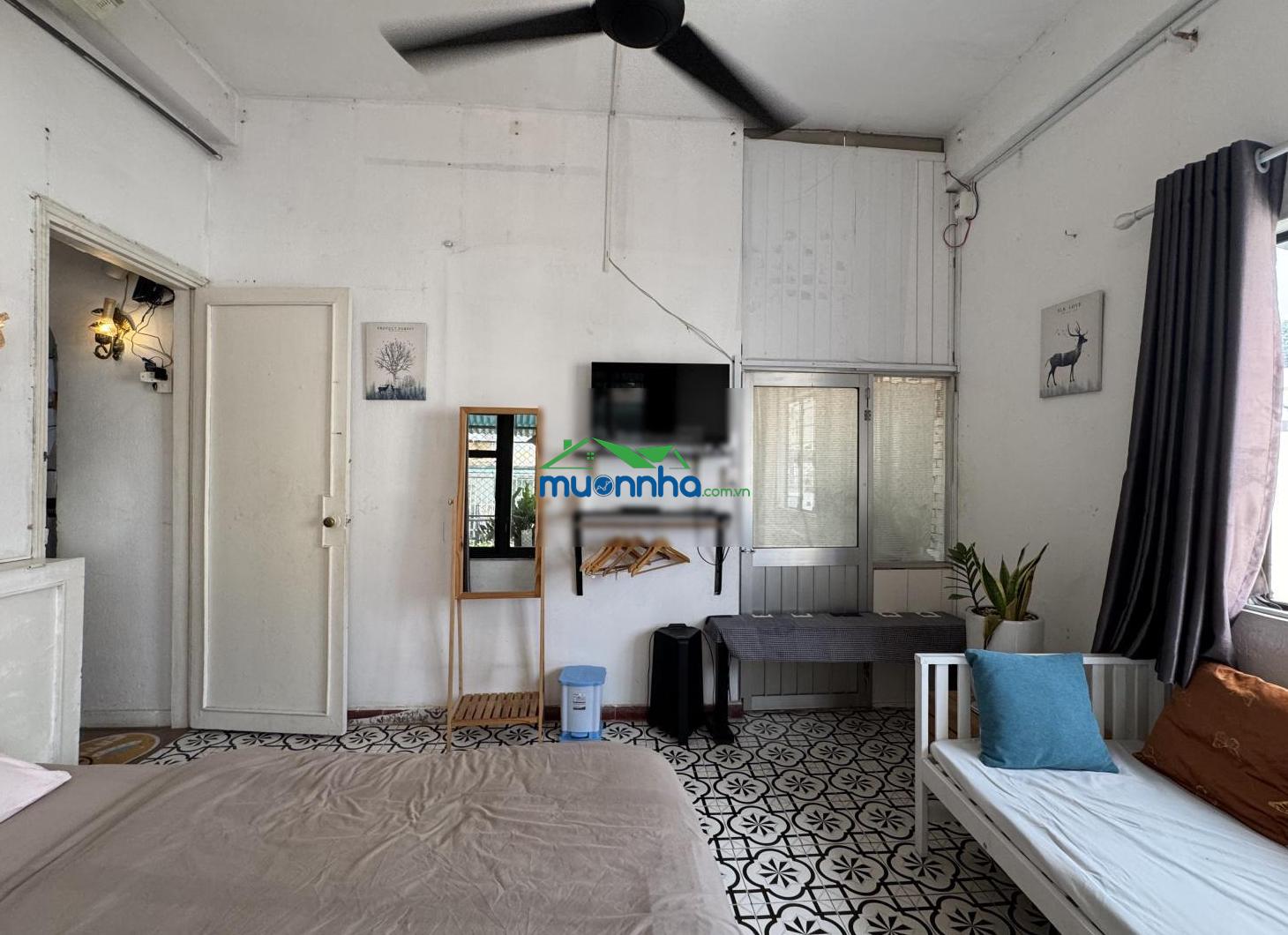 Chung cư cũ 2pn 50m² full nt decor cao cấp vintage,điện nước nhà nước,có thang máy ngay bến thành - 3