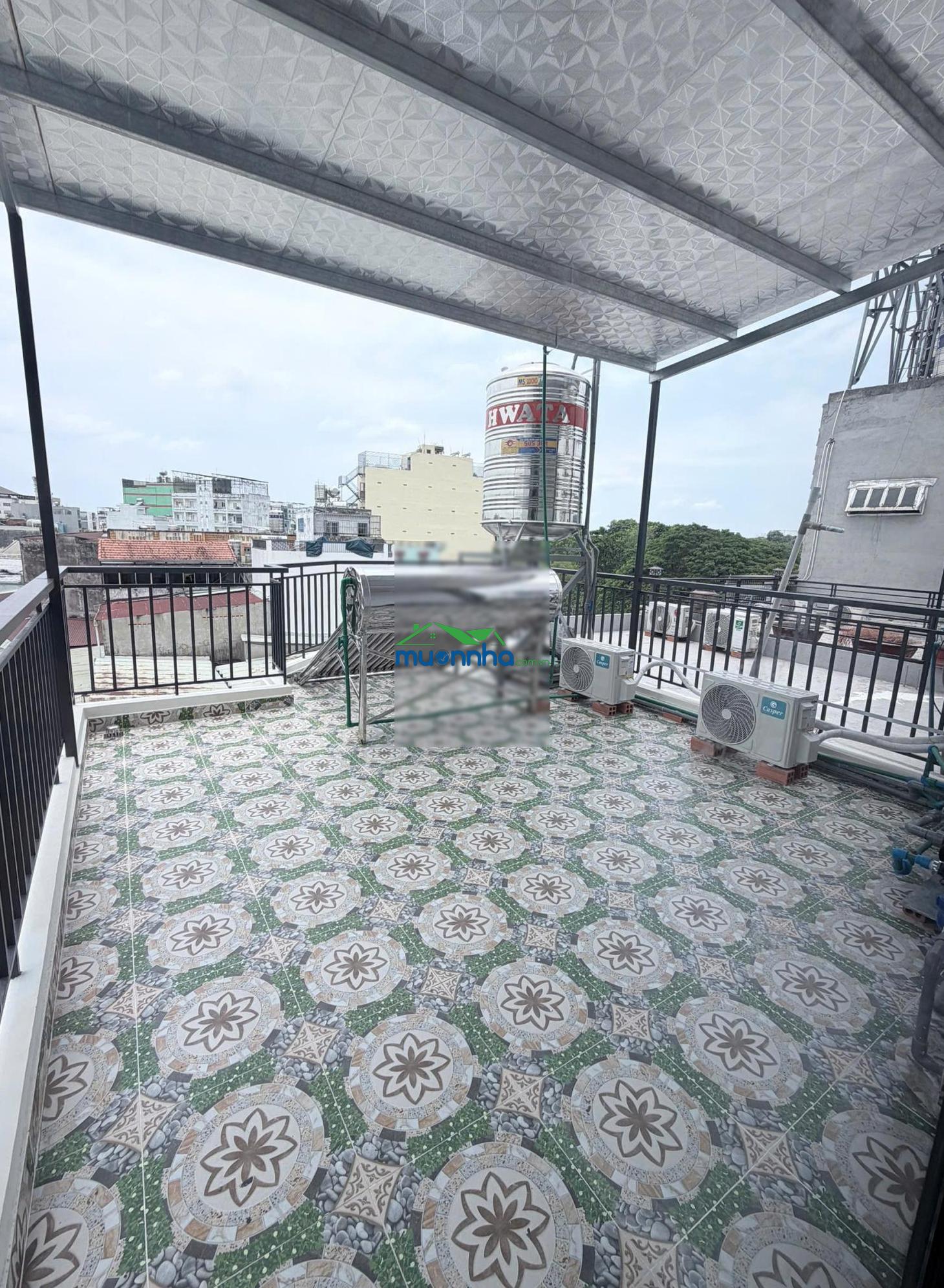 Nhà 1 trệt 4 lầu 10 căn hộ dịch vụ khu vực cho thuê cực tốt - 3