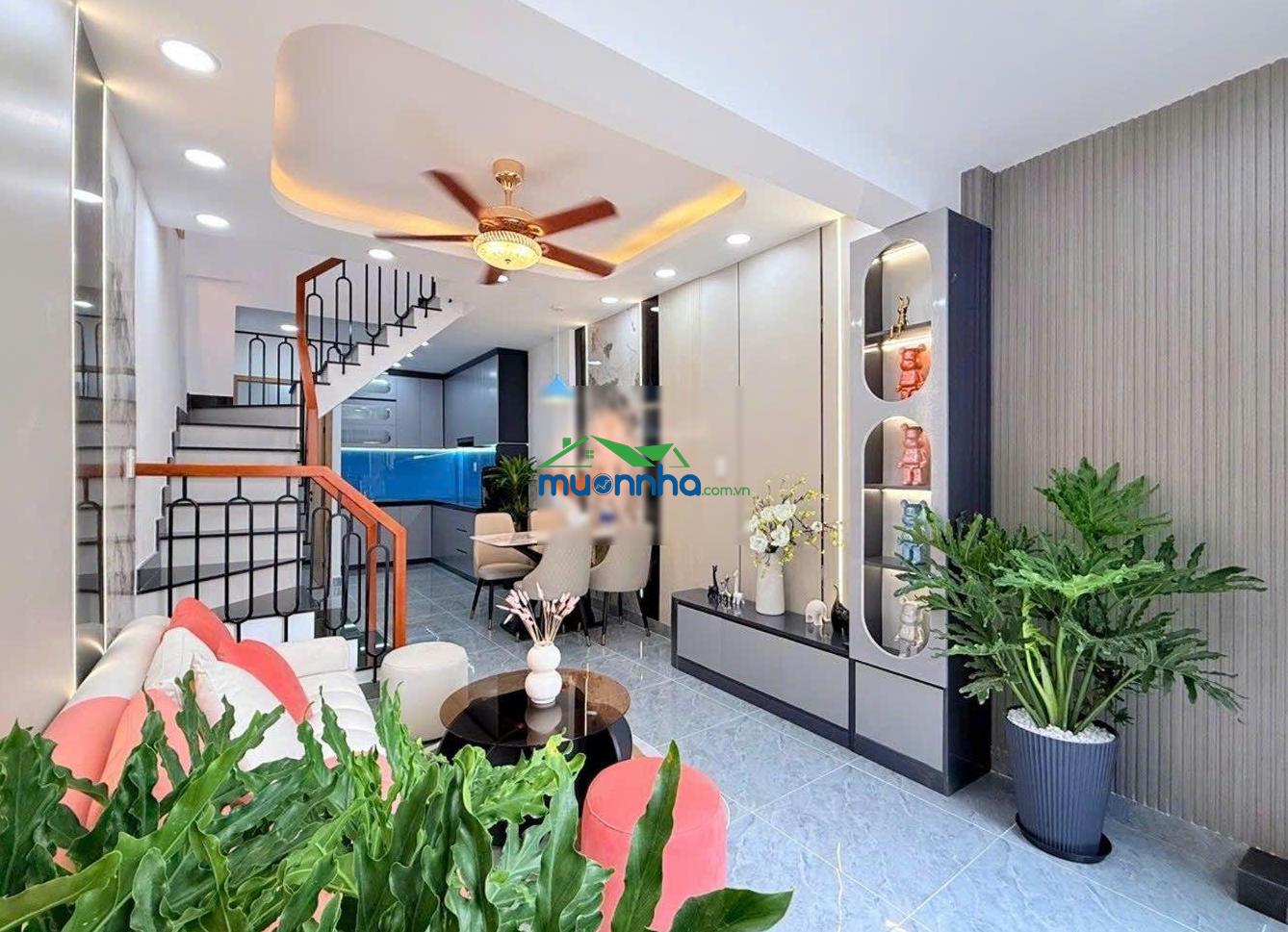 Nhà mới đẹp phan văn trị - 36m² - hẻm xe hơi - ngay chợ cây thị - 10' sân bay - bình thạnh - 3