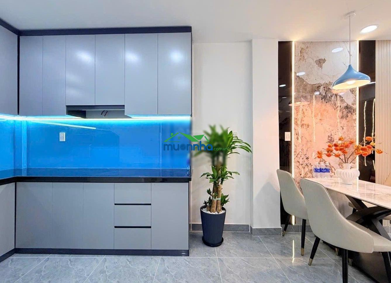Nhà mới đẹp phan văn trị - 36m² - hẻm xe hơi - ngay chợ cây thị - 10' sân bay - bình thạnh - 4