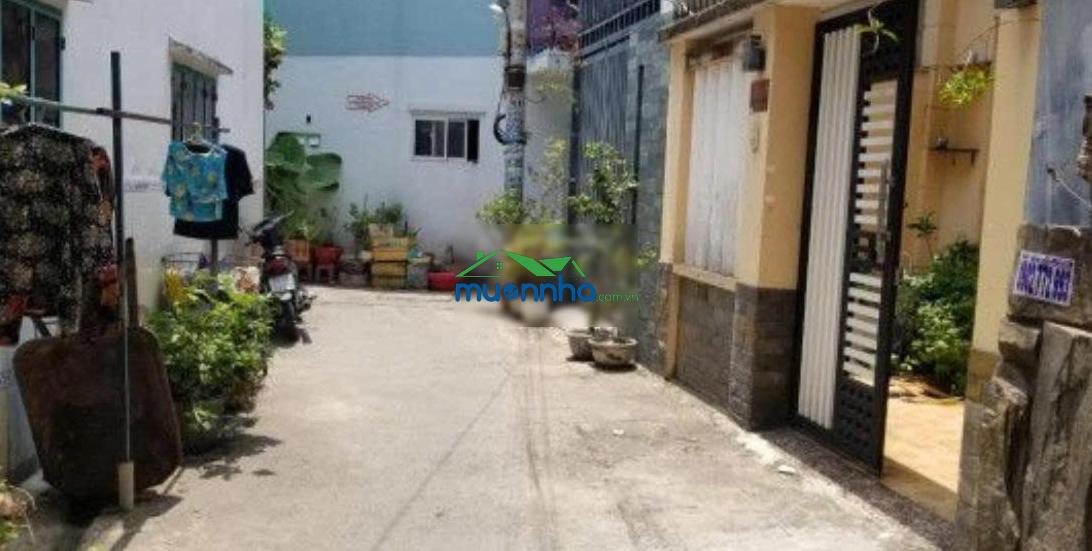 Nhà hẻm 497/ thống nhất p16. dt 5,5x19 cn 104m2, tiện xây chdv 1tr, 1l 3l sân thượng giá chỉ 7,8 tỷ - 2