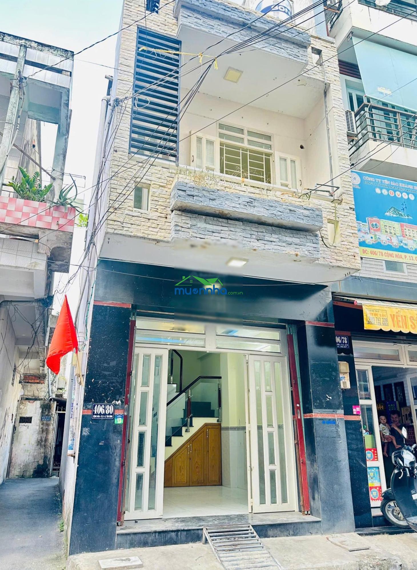 Bán nhà riêng tại hẻm xe tải 406 cộng hòa giá chỉ 7,6 tỷ sổ hồng riêng có sẵn hợp đồng thuê dài hạn - 2