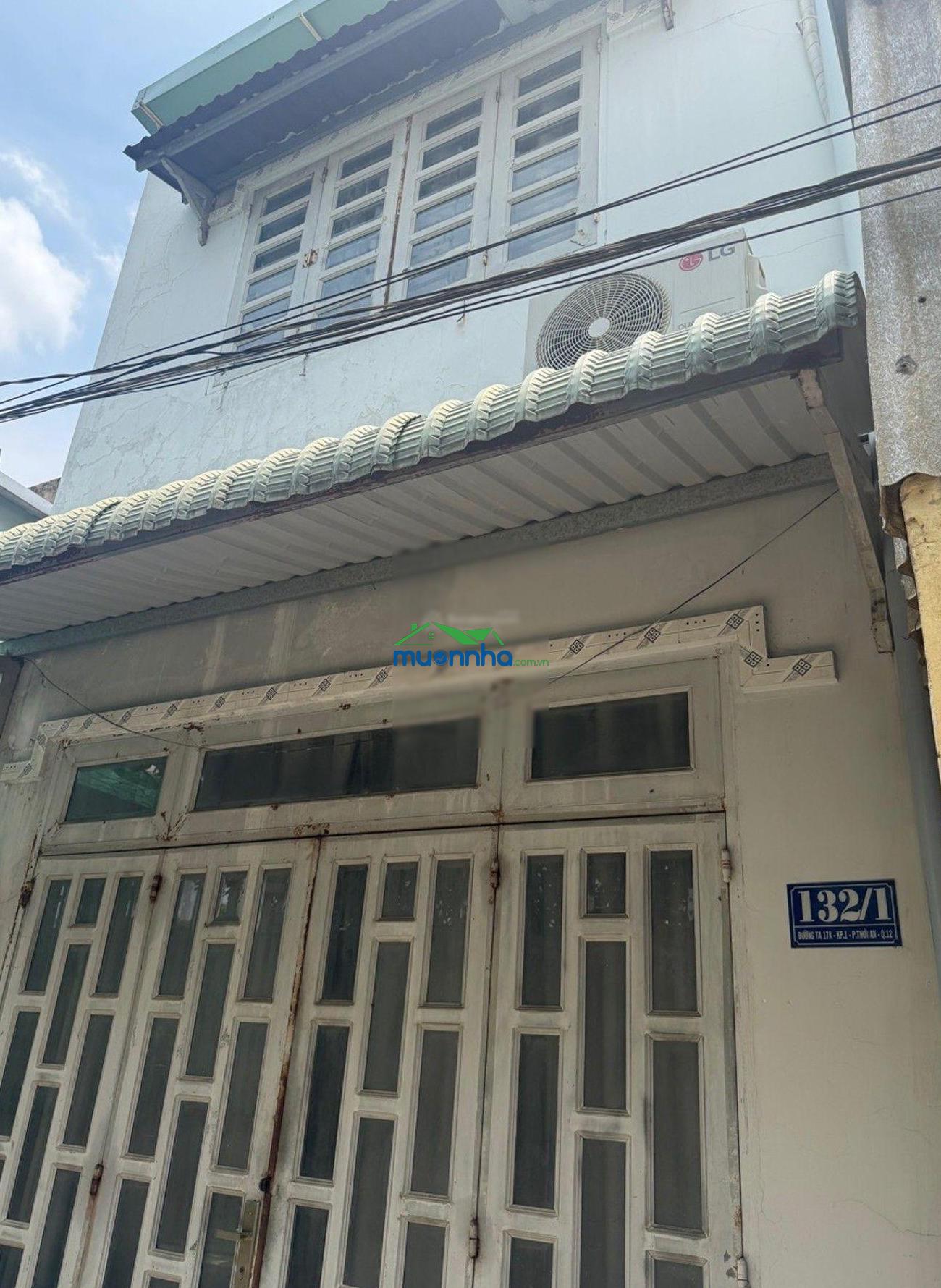 Nhà 2 tầng, 3.3 tỷ sổ hồng riêng, phường thới an, q12, gần gò vấp