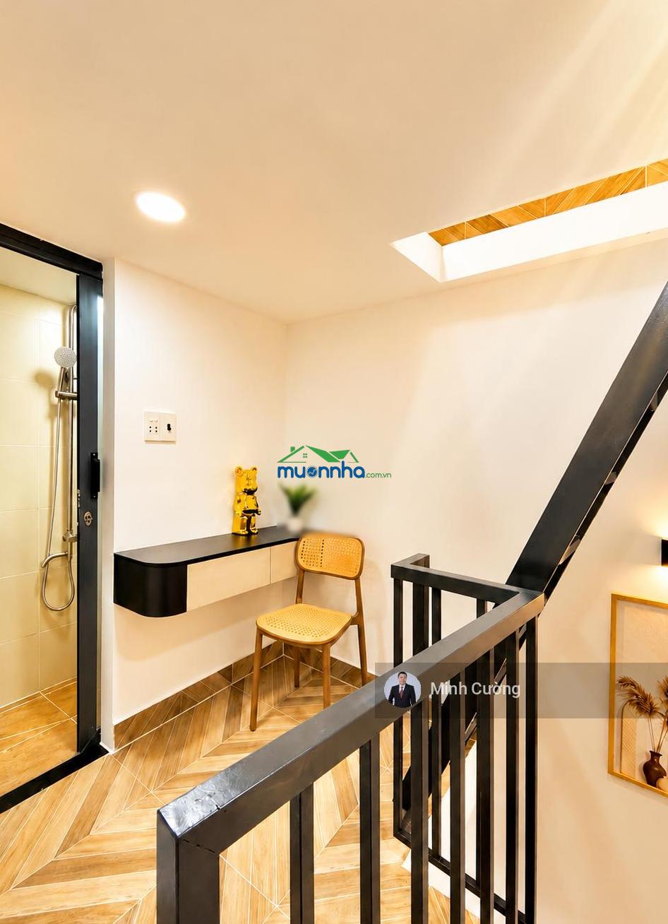 Siêu phẩm ngô đức kế, 3.2x5m vuông vức, 2 tầng btct, hẻm 3m thông sát mặt tiền, chỉ 2.38tỷ tl