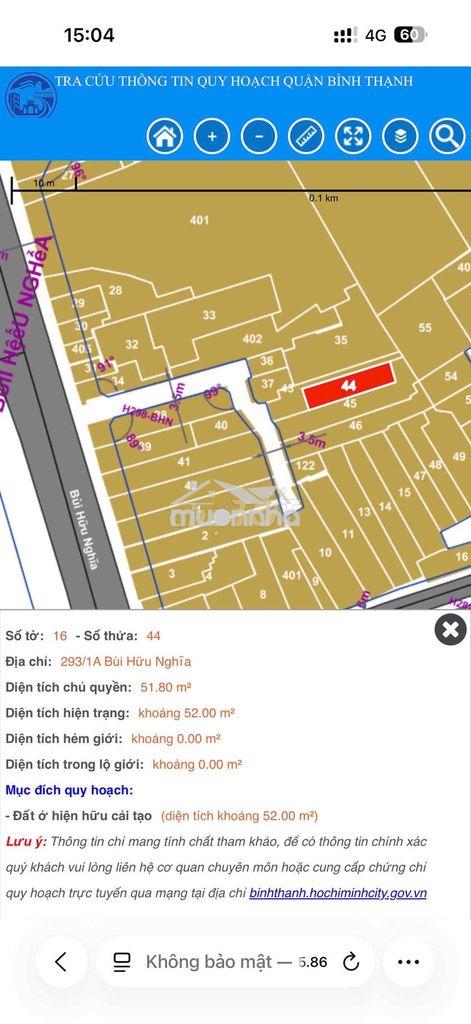 Bán nhà gần chợ bà chiểu 6.2 tỷ hh 70 triệu - 4