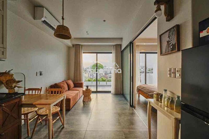 Căn hộ 1pn tách bếp rộng 50m2 ngay sân bay - cửu long - lam sơn