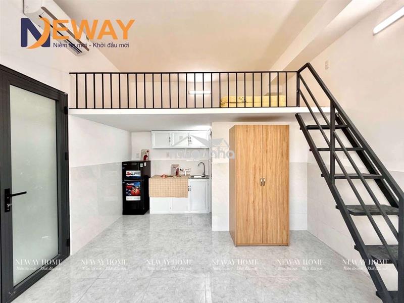 Phòng trọ có gác mới xây sẵn nội thất ngay hương lộ 2 - tỉnh lộ 10