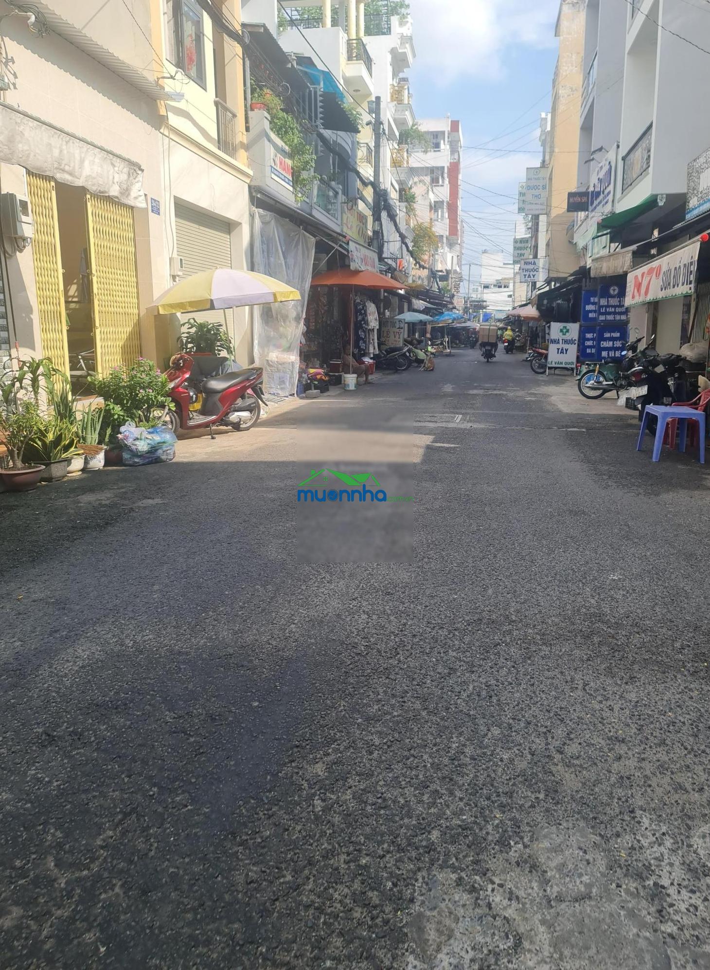 Bán nhà hẻm 264 lê văn quới - bình trị đông - đường nhựa 8m thông ra miếu gò xoài - vị trí ngay chợ - 3