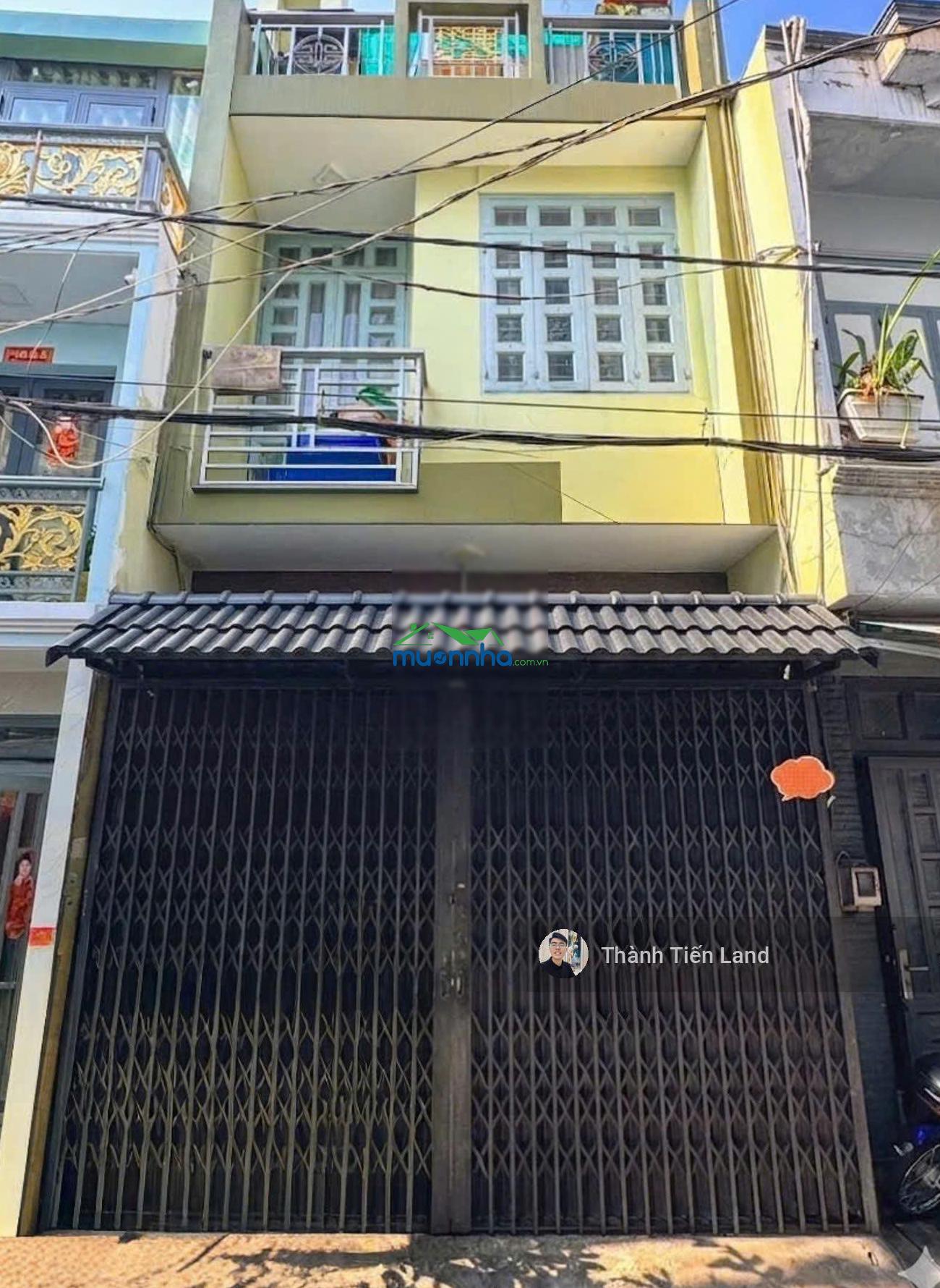 Bán nhà gần đường lê văn quới, ngã tư bốn xã, bình tân. dt 76.6m2, 3 tầng, nở hậu, hxh 5m, sát mt - 3